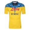 Herre Fotballdrakter Keeper SSC SSC Napoli Limited Edition Burlon 2021 Kortermet